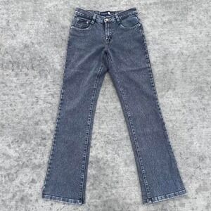 Tommy Jeans Vintage 90s Faded Black Straight Leg Denim Jeans Size 28